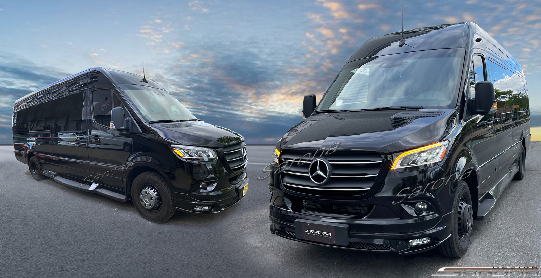 Custom Mercedes Sprinter  Long Wheel Base Body Kit (2019 - 2025) - $1890.00 (Part #MB-175-KT)